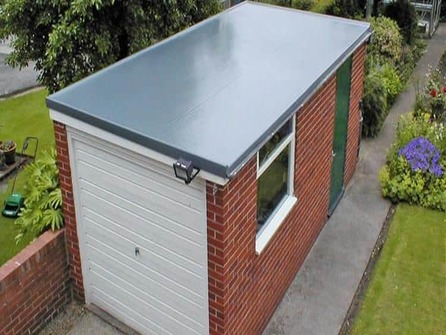 smooth and flat roof